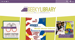 Desktop Screenshot of geekylibrary.com